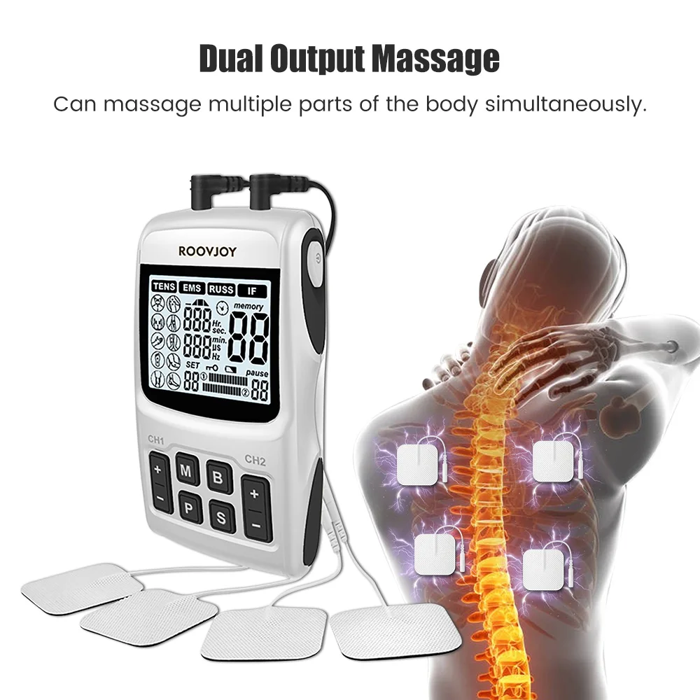 Physiotherapy Tens Muscle Stimulator Electric EMS Acupuncture Body Massage Digital Therapy Slimming Machine Electro Stimulator Physiotherapy Tens Muscle Stimulator Electric EMS Acupuncture Body Massage Digital Therapy Slimming Machine Electro Stimulator