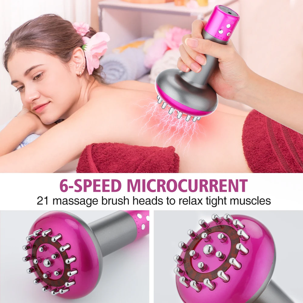 Electric Lymphatic Drainage Machine Meridian Body Massage Brush Microcurrent Anti Cellulite Guasha Physiotherapy Apparatus Electric Lymphatic Drainage Machine Meridian Body Massage Brush Microcurrent Anti Cellulite Guasha Physiotherapy Apparatus