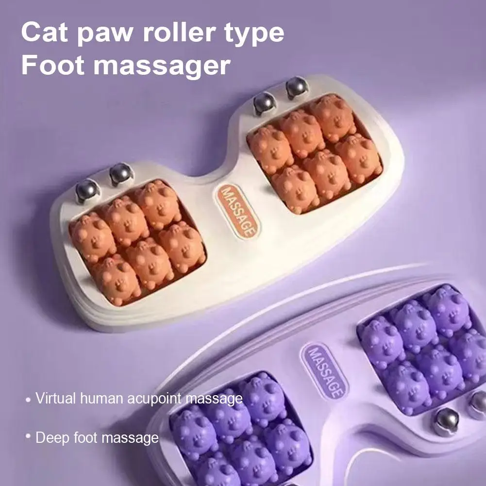 3-Color Multi-Point Foot Roller Massager with Magnetic Beads Deep Therapy Rubbing For Relaxation Foot Care 3-Color Multi-Point Foot Roller Massager with Magnetic Beads Deep Therapy Rubbing For Relaxation Foot Care