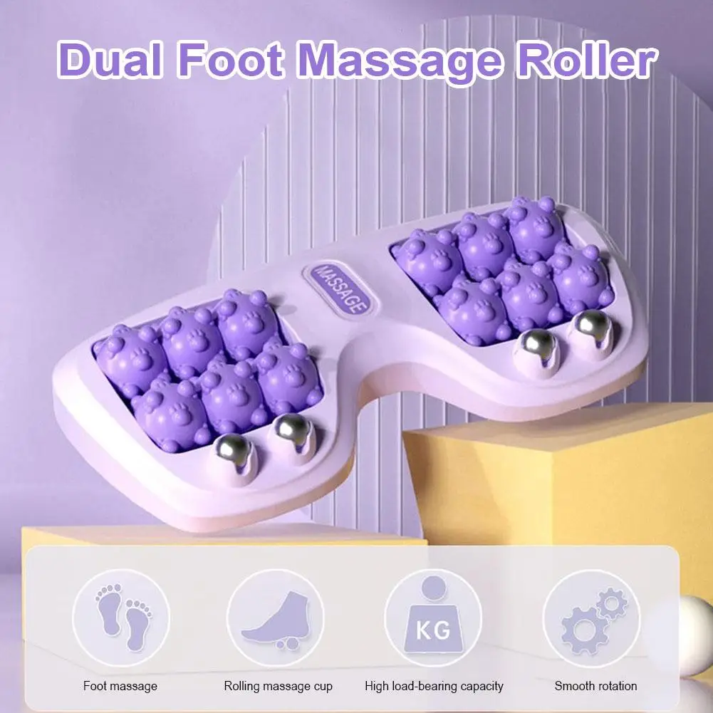 3-Color Multi-Point Foot Roller Massager with Magnetic Beads Deep Therapy Rubbing For Relaxation Foot Care 3-Color Multi-Point Foot Roller Massager with Magnetic Beads Deep Therapy Rubbing For Relaxation Foot Care