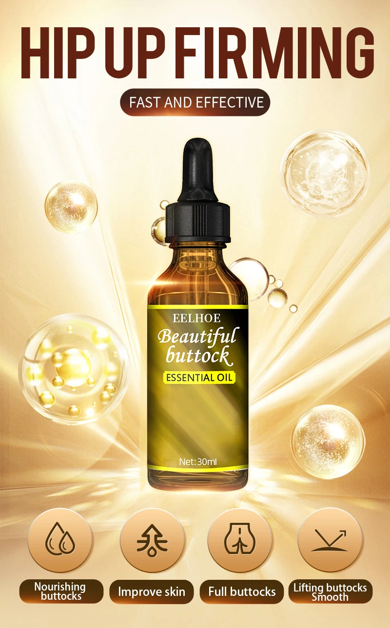 Hip Up Essential Oil Buttock Enlargement Cream Effective Lifting & Firming Butt Hip Lift Beauty Big Ass
