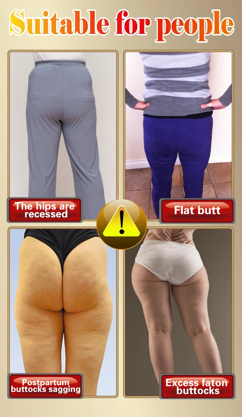 Hip Up Essential Oil Buttock Enlargement Cream Effective Lifting & Firming Butt Hip Lift Beauty Big Ass