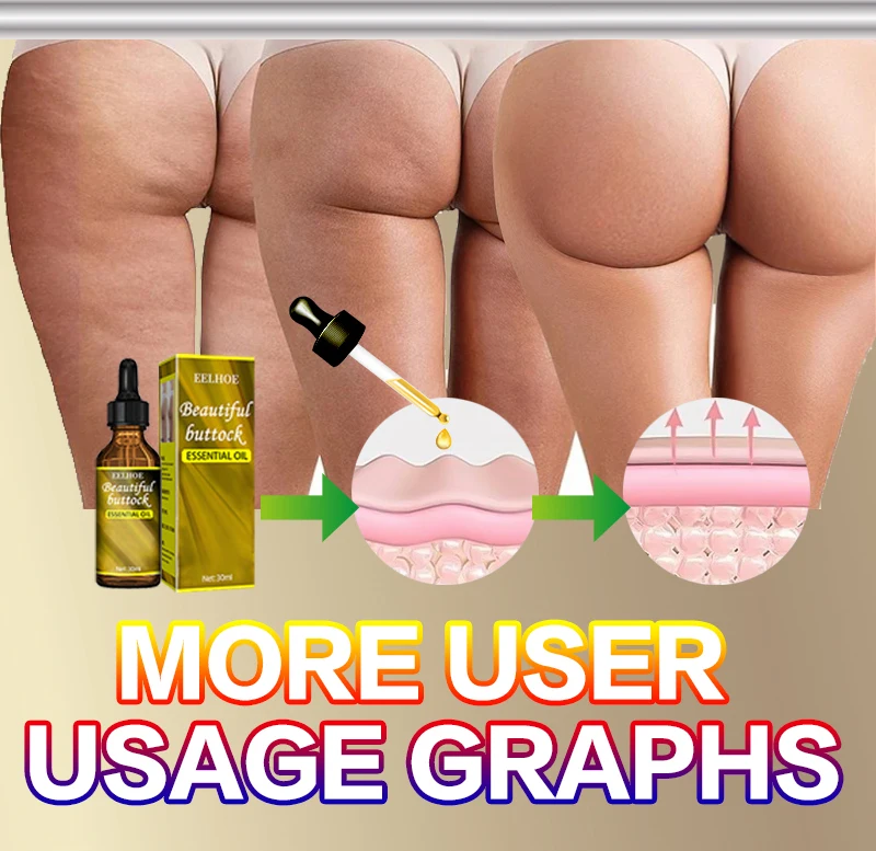 Hip Up Essential Oil Buttock Enlargement Cream Effective Lifting & Firming Butt Hip Lift Beauty Big Ass