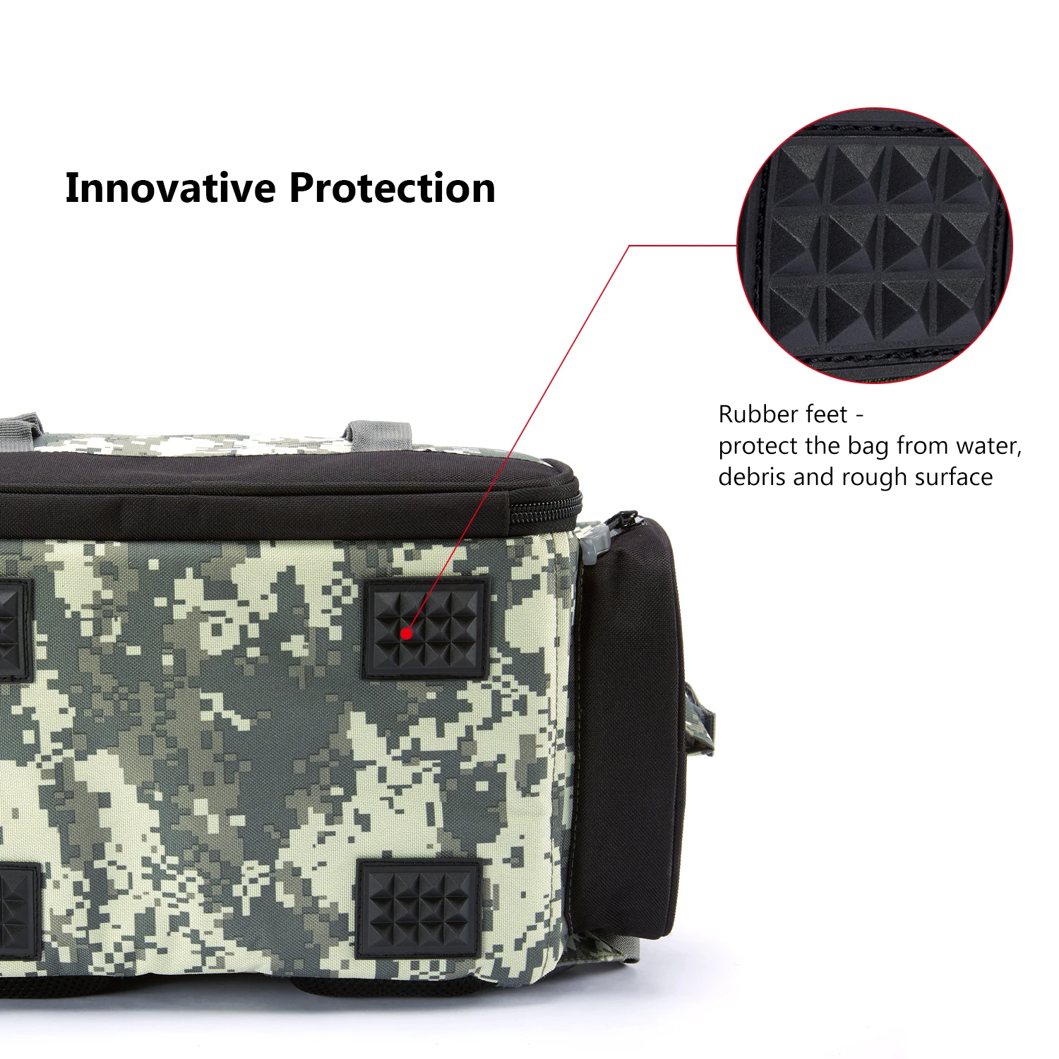 Bassdash Fishing Bag Tackle Backpack Lightweight Tactical Tackle Box Multifunctional Bassdash Fishing Bag Tackle Backpack Lightweight Tactical Tackle Box Multifunctional