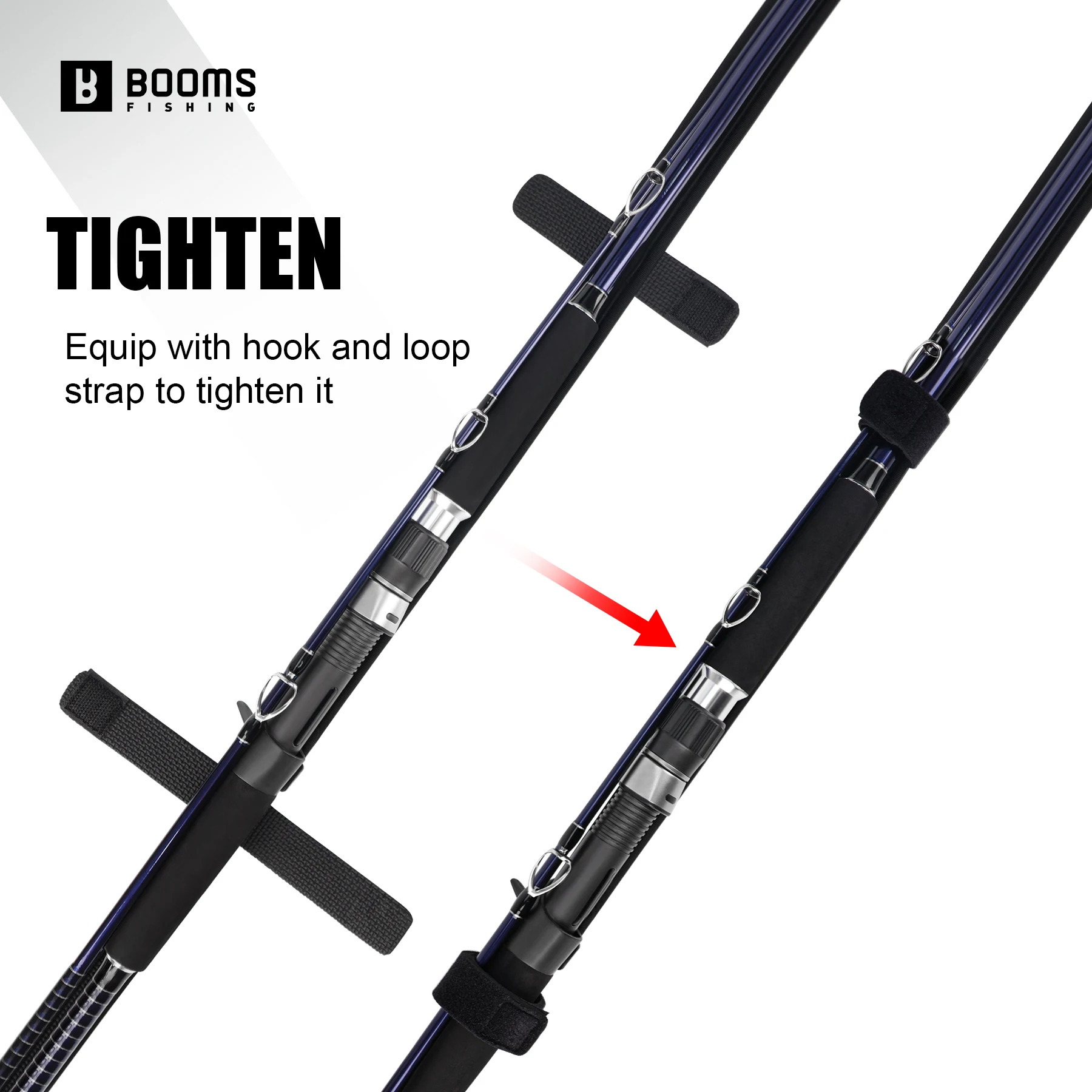Booms Fishing RS7 Fishing Rod Protective Sheath Adjustable Shoulder Belt Fishing Rods Cover Pole Bag Fishing Tools Accessories Booms Fishing RS7 Fishing Rod Protective Sheath Adjustable Shoulder Belt Fishing Rods Cover Pole Bag Fishing Tools Accessories