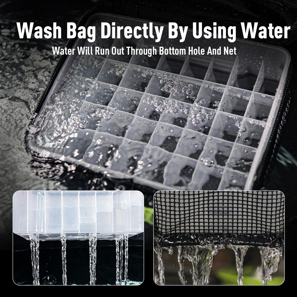 Kingdom Fishing Bag Octopus Egi Bag Squid Jig Storage Box 40 Pcs Hard Lure Bag Freshwater Seawater Fishing Tackle Bag Box - Image 6