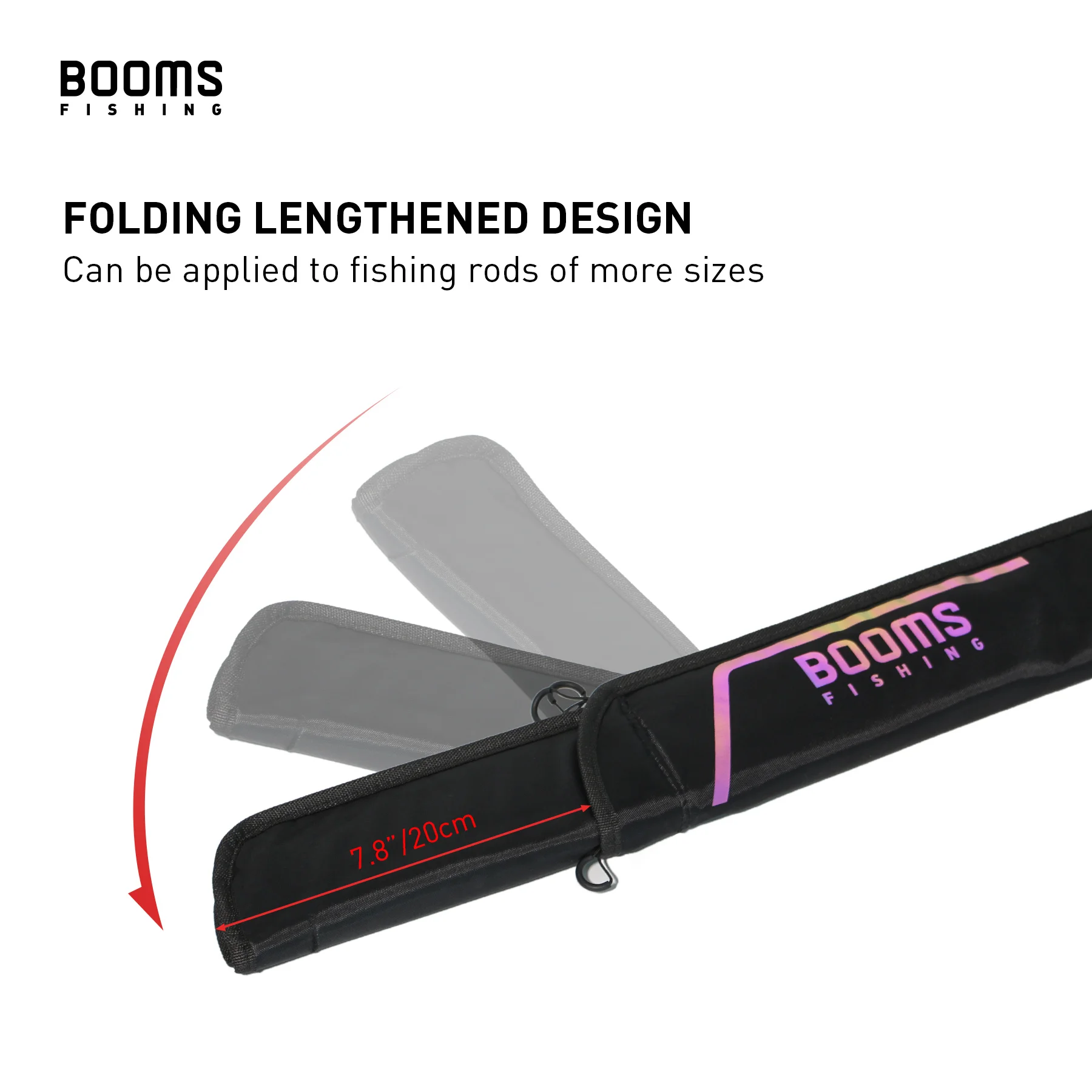 Booms Fishing PB3 Fishing Rod Bag Pole Storage Case 130 cm to 215 cm Folding Apply to Multi-size Fishing Reel Rods Bags Cases Booms Fishing PB3 Fishing Rod Bag Pole Storage Case 130 cm to 215 cm Folding Apply to Multi-size Fishing Reel Rods Bags Cases