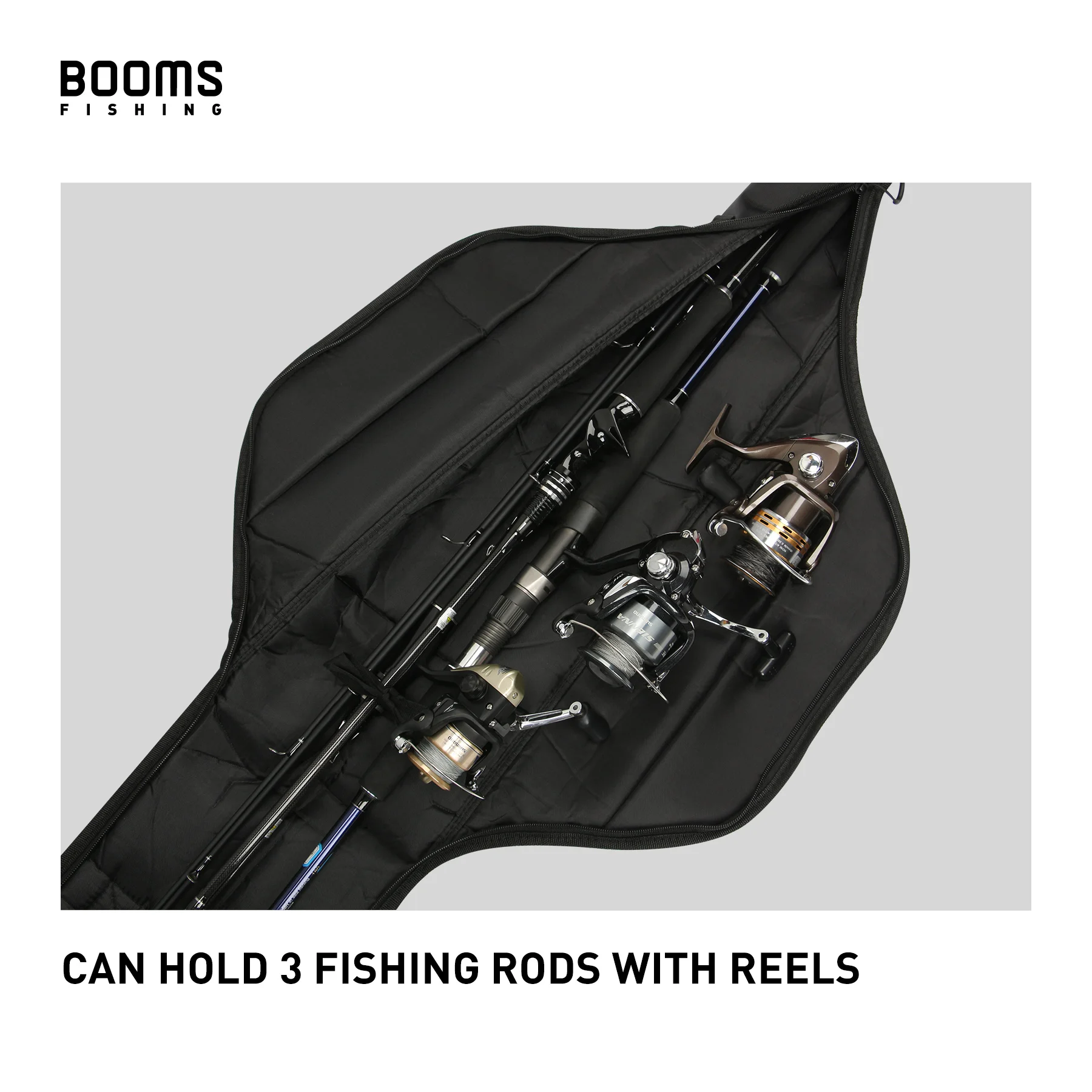 Booms Fishing PB3 Fishing Rod Bag Pole Storage Case 130 cm to 215 cm Folding Apply to Multi-size Fishing Reel Rods Bags Cases Booms Fishing PB3 Fishing Rod Bag Pole Storage Case 130 cm to 215 cm Folding Apply to Multi-size Fishing Reel Rods Bags Cases