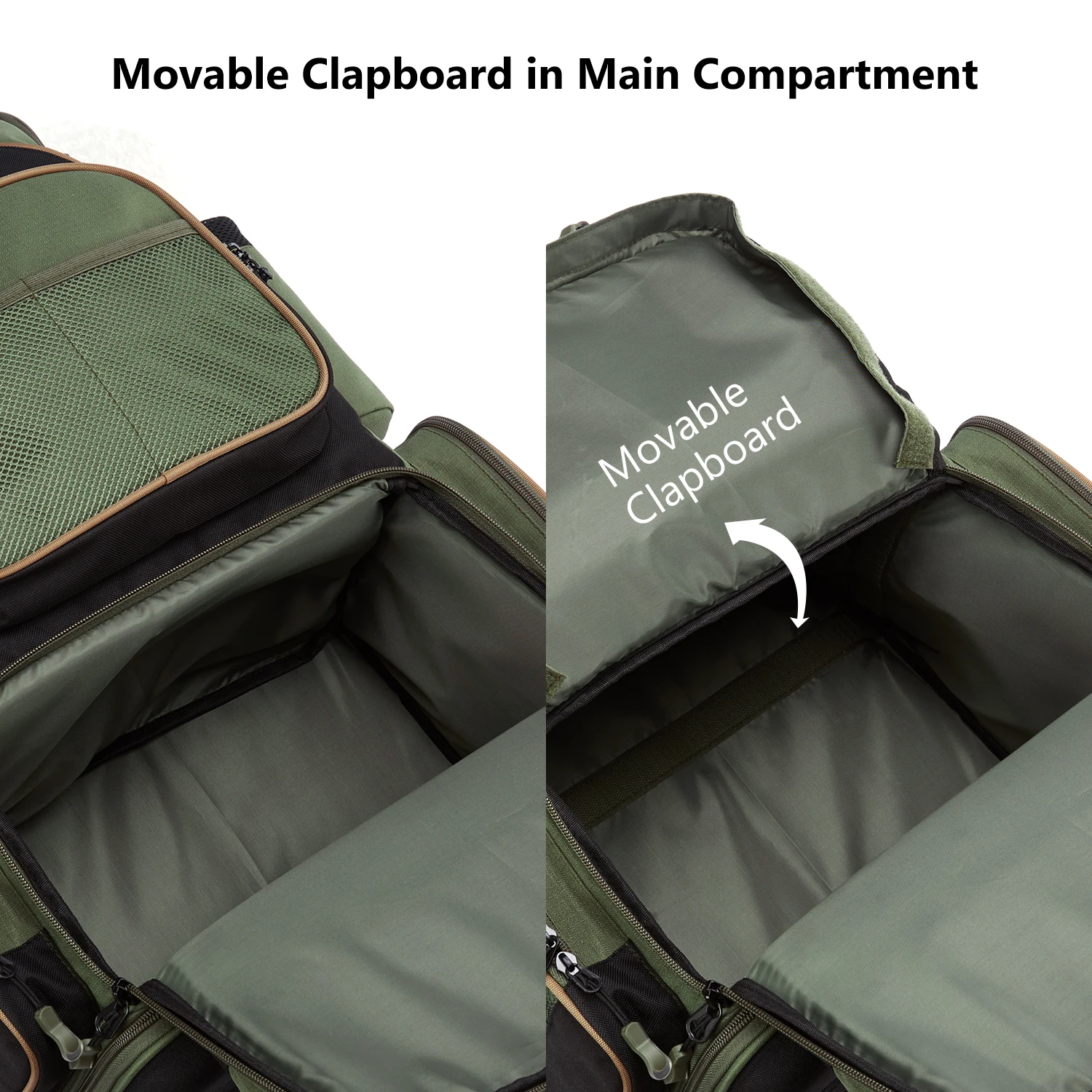 Bassdash Multifunctional Fishing Tackle Backpack Lightweight Tactical Soft Tackle Box with Protective Rain Cover Bassdash Multifunctional Fishing Tackle Backpack Lightweight Tactical Soft Tackle Box with Protective Rain Cover