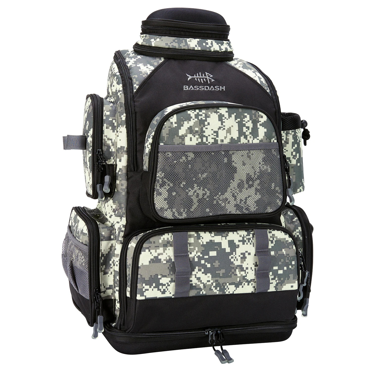 Bassdash Army Green Tactical Backpack Fishing Tackle Shoulder Bag With Protective Rain Cover SD2 Bassdash Army Green Tactical Backpack Fishing Tackle Shoulder Bag With Protective Rain Cover SD2