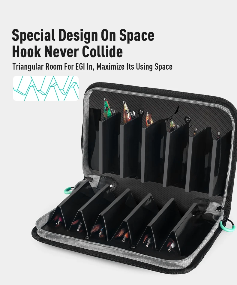 Kingdom Fishing Bag Box 6 12 40 Pcs Octopus Egi Bag Squid Jig Storage Box Hard Lure Bag Freshwater Seawater Fishing Tackle Bag Kingdom Fishing Bag Box 6 12 40 Pcs Octopus Egi Bag Squid Jig Storage Box Hard Lure Bag Freshwater Seawater Fishing Tackle Bag