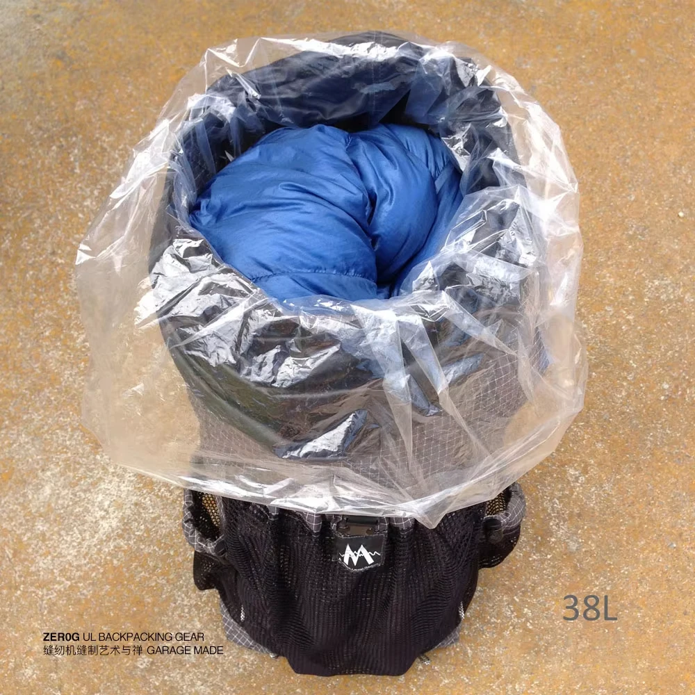 Backpack Liner Bag Packing Ultralight 14g/17g Polycro Inner Dry Bag Waterproof Storage for Hiking, Trekking,UL Camping Gear - Image 2