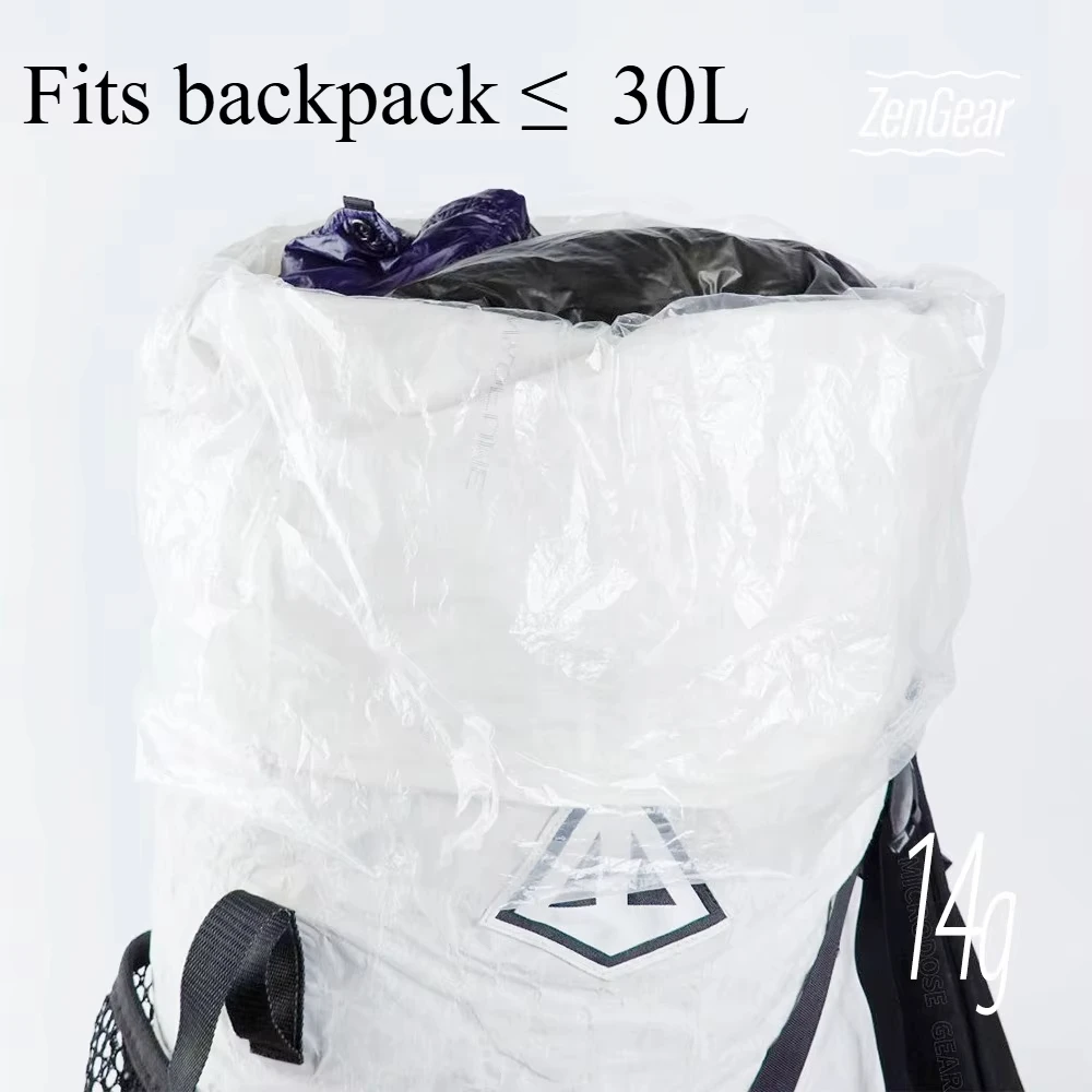 Backpack Liner Bag Packing Ultralight 14g/17g Polycro Inner Dry Bag Waterproof Storage for Hiking, Trekking,UL Camping Gear - Image 6
