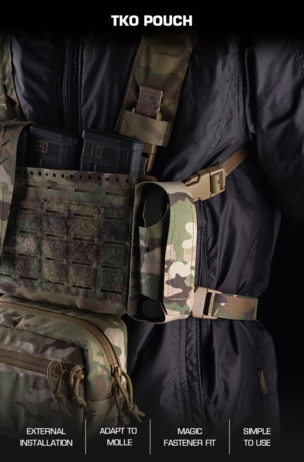 OPHIDIAN GP Bag Tourniquet Carrying Case TKO Pouch MOLLE Systematic Storage Outdoor Gear Accessories OPHIDIAN GP Bag Tourniquet Carrying Case TKO Pouch MOLLE Systematic Storage Outdoor Gear Accessories