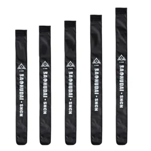 Portable Folding Nylon Fishing Rod Bag Fishing Tackle Storage Bag Large Capacity Fishing Gear Accessories Storage Bag Rod Pouch