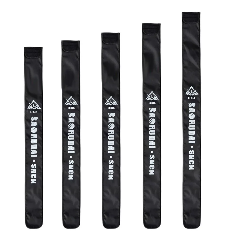 Portable Folding Nylon Fishing Rod Bag Fishing Tackle Storage Bag Large Capacity Fishing Gear Accessories Storage Bag Rod Pouch