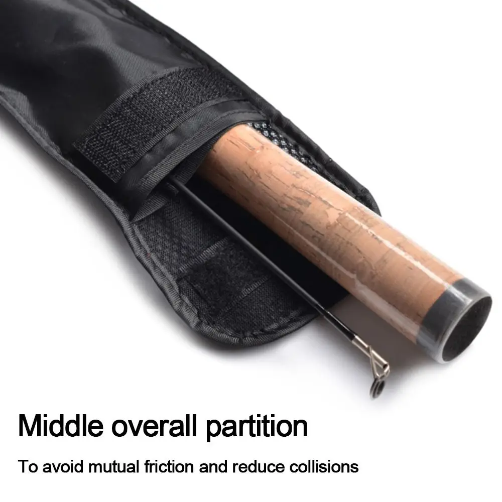 Portable Folding Nylon Fishing Rod Bag Fishing Tackle Storage Bag Large Capacity Fishing Gear Accessories Storage Bag Rod Pouch Portable Folding Nylon Fishing Rod Bag Fishing Tackle Storage Bag Large Capacity Fishing Gear Accessories Storage Bag Rod Pouch