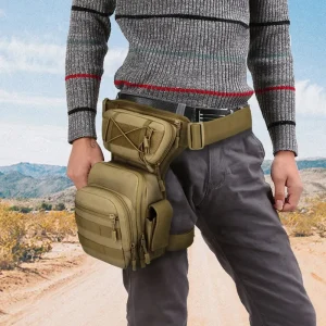 Fishing Leg Bag Men's Waist Pack Thigh Bags Utility Belt Pouch Outdoor Hiking Male Waist Hip Pocket Cycling Motorcycle Sport Bag