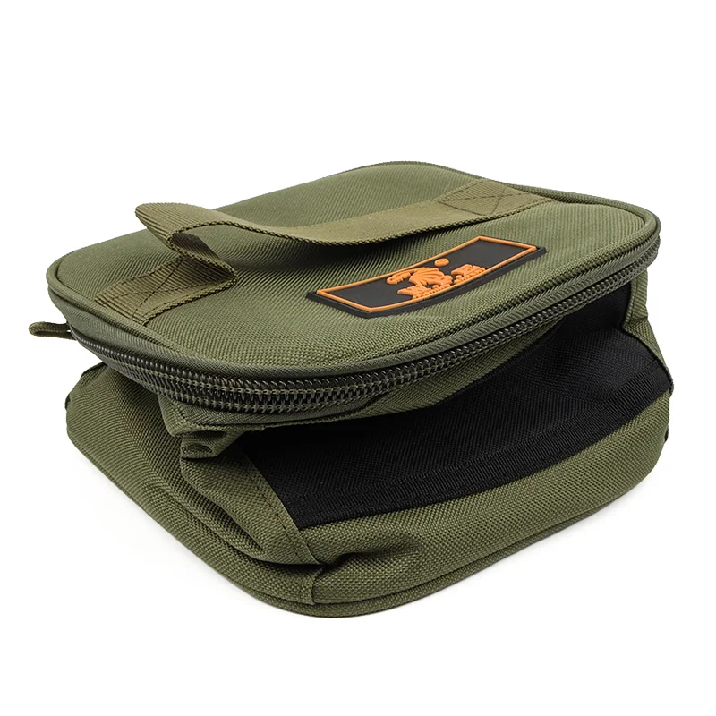 Universal Fishing Accessories Reel Bag Green Durable Storage Oxford fabric Portable Tackle Pouch for 500-10000 Series1 PCS Universal Fishing Accessories Reel Bag Green Durable Storage Oxford fabric Portable Tackle Pouch for 500-10000 Series1 PCS
