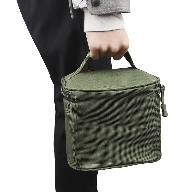 Universal Fishing Accessories Reel Bag Green Durable Storage Oxford fabric Portable Tackle Pouch for 500-10000 Series1 PCS Universal Fishing Accessories Reel Bag Green Durable Storage Oxford fabric Portable Tackle Pouch for 500-10000 Series1 PCS