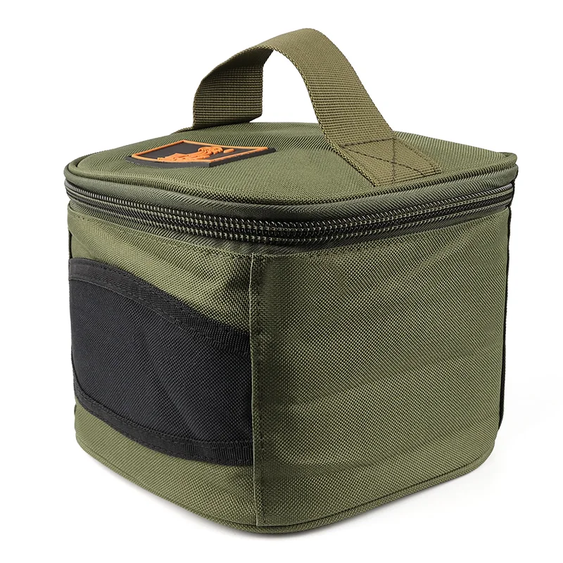 Universal Fishing Accessories Reel Bag Green Durable Storage Oxford fabric Portable Tackle Pouch for 500-10000 Series1 PCS Universal Fishing Accessories Reel Bag Green Durable Storage Oxford fabric Portable Tackle Pouch for 500-10000 Series1 PCS