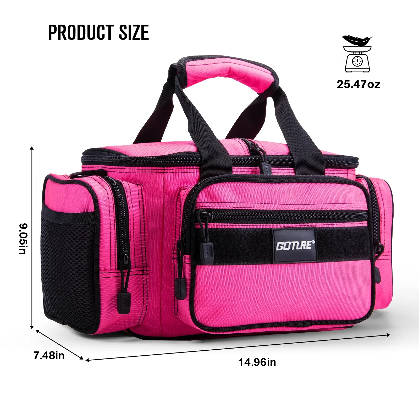 Goture Fishing Bags Waterproof 600D Oxford Fabric High Capacity Storage Durable Quality Fishing Gear Bags for Men Outdoors Bag Goture Fishing Bags Waterproof 600D Oxford Fabric High Capacity Storage Durable Quality Fishing Gear Bags for Men Outdoors Bag