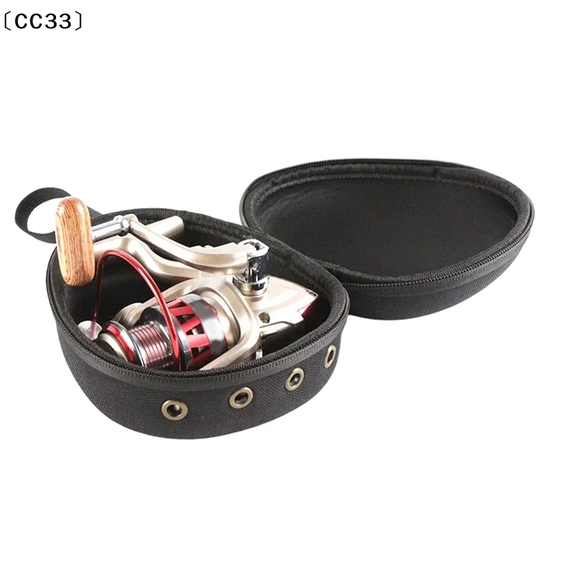 Portable Teardrop Shape EVA Fishing Reel Bag Protective Case Cover For Drum/Spinning/Raft Reel Fishing Pouch Bag〔CC33〕 - Image 2