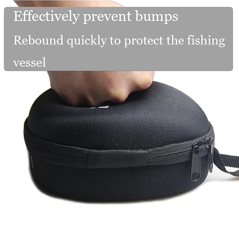 Portable Teardrop Shape EVA Fishing Reel Bag Protective Case Cover For Drum/Spinning/Raft Reel Fishing Pouch Bag〔CC33〕 Portable Teardrop Shape EVA Fishing Reel Bag Protective Case Cover For Drum/Spinning/Raft Reel Fishing Pouch Bag〔CC33〕