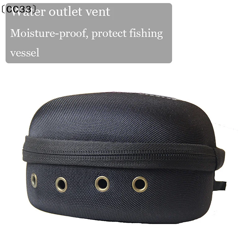Portable Teardrop Shape EVA Fishing Reel Bag Protective Case Cover For Drum/Spinning/Raft Reel Fishing Pouch Bag〔CC33〕 - Image 5