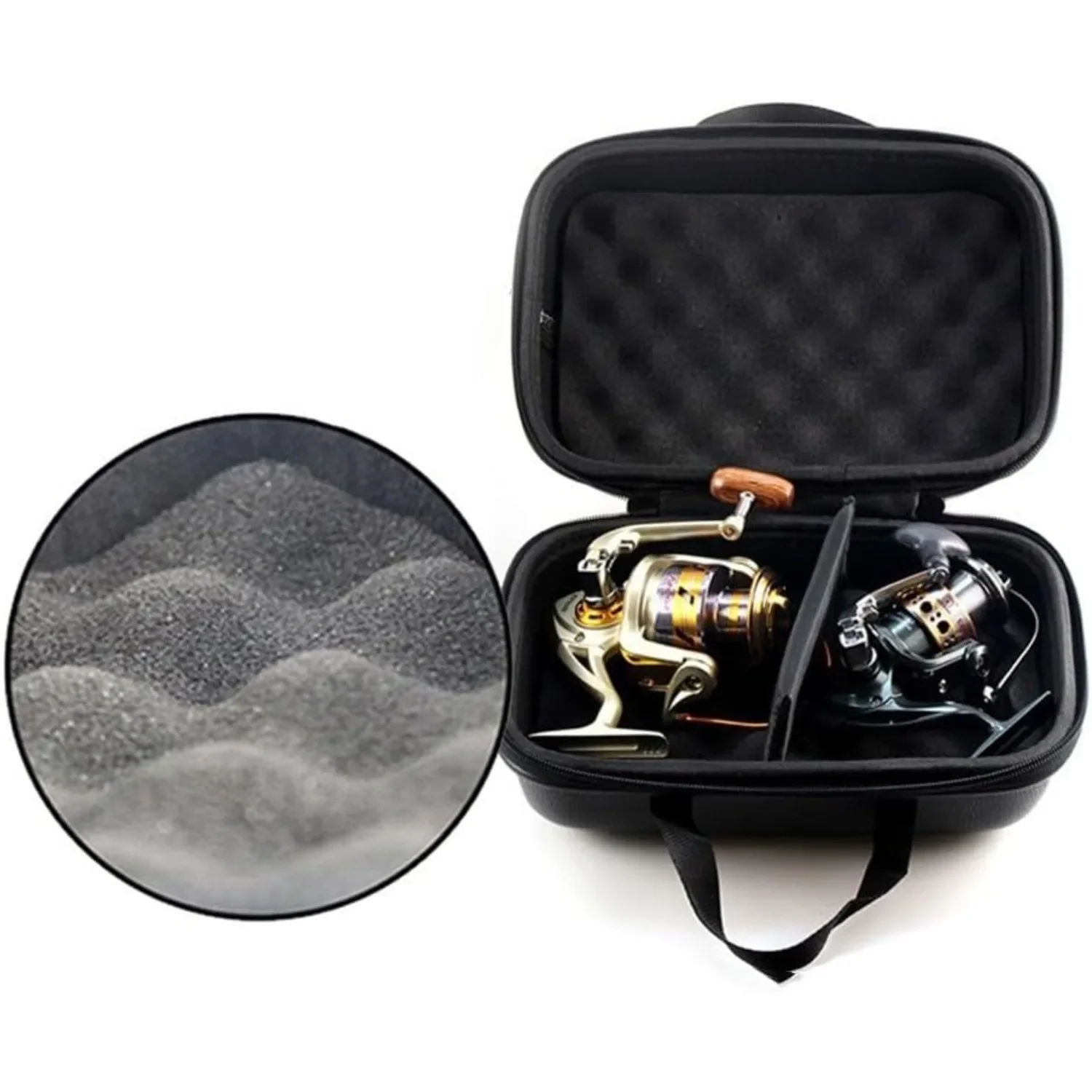 Lixada Fishing Reel Case - 3 Compartment Waterproof Spinning Reel Protective Cover - Fishing Tackle Storage Bag - Image 6