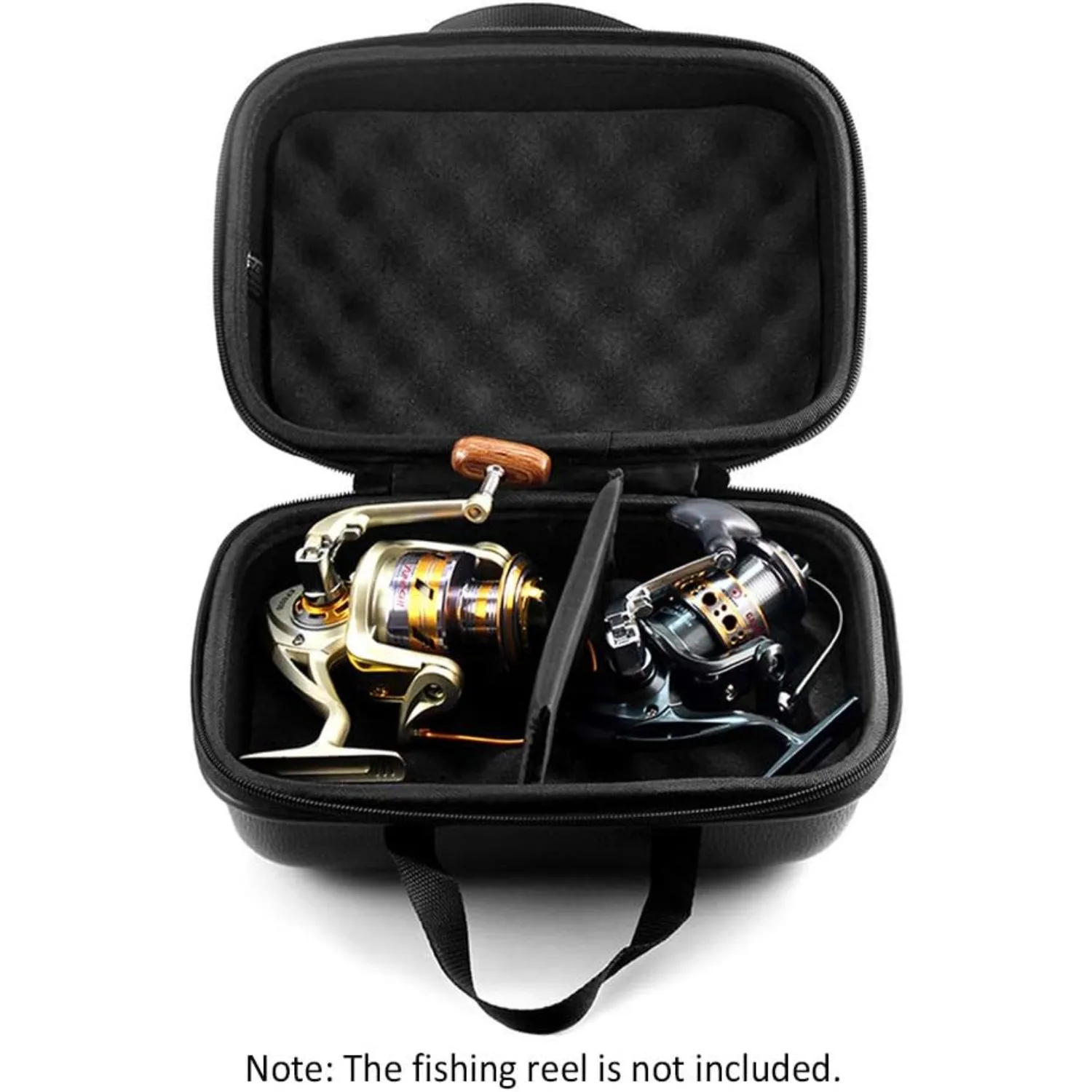 Lixada Fishing Reel Case - 3 Compartment Waterproof Spinning Reel Protective Cover - Fishing Tackle Storage Bag Lixada Fishing Reel Case - 3 Compartment Waterproof Spinning Reel Protective Cover - Fishing Tackle Storage Bag