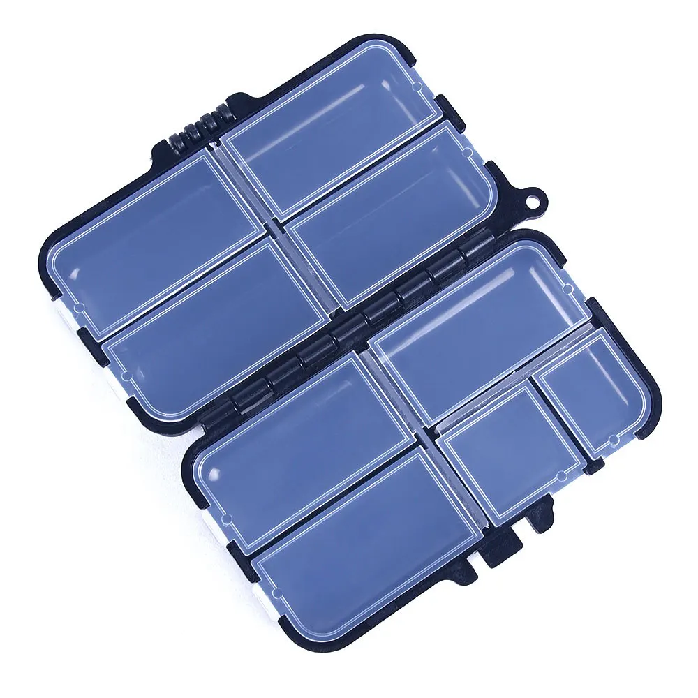 Large Capacity Fishing Accessories Storage Box12Grid9Grid Flip Cover Design Lure Fishing Gear Bag Sea Fishing Special Portable B