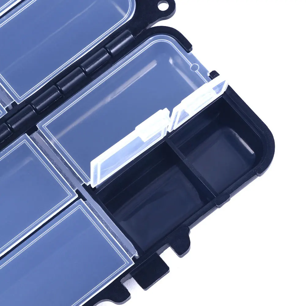 Large Capacity Fishing Accessories Storage Box12Grid9Grid Flip Cover Design Lure Fishing Gear Bag Sea Fishing Special Portable B