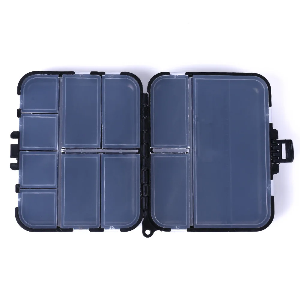 Large Capacity Fishing Accessories Storage Box12Grid9Grid Flip Cover Design Lure Fishing Gear Bag Sea Fishing Special Portable B