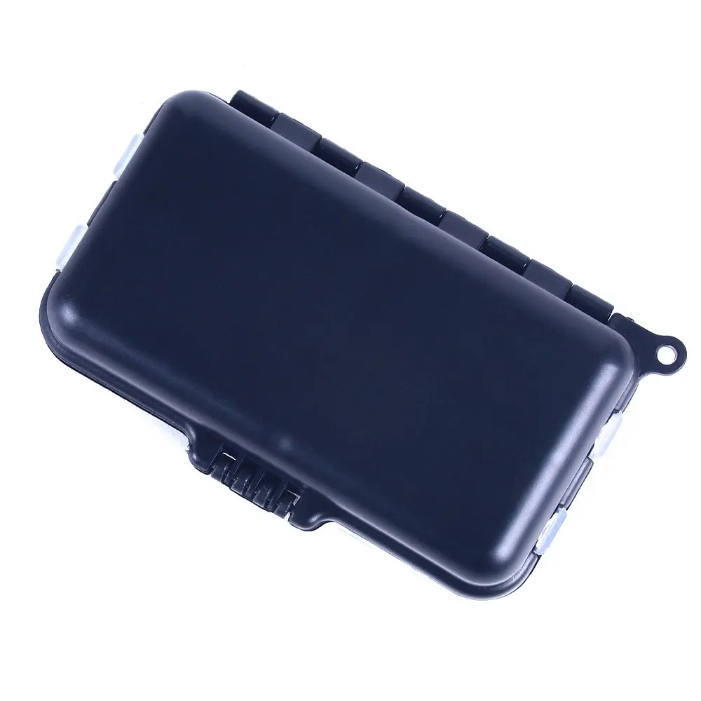 Large Capacity Fishing Accessories Storage Box12Grid9Grid Flip Cover Design Lure Fishing Gear Bag Sea Fishing Special Portable B