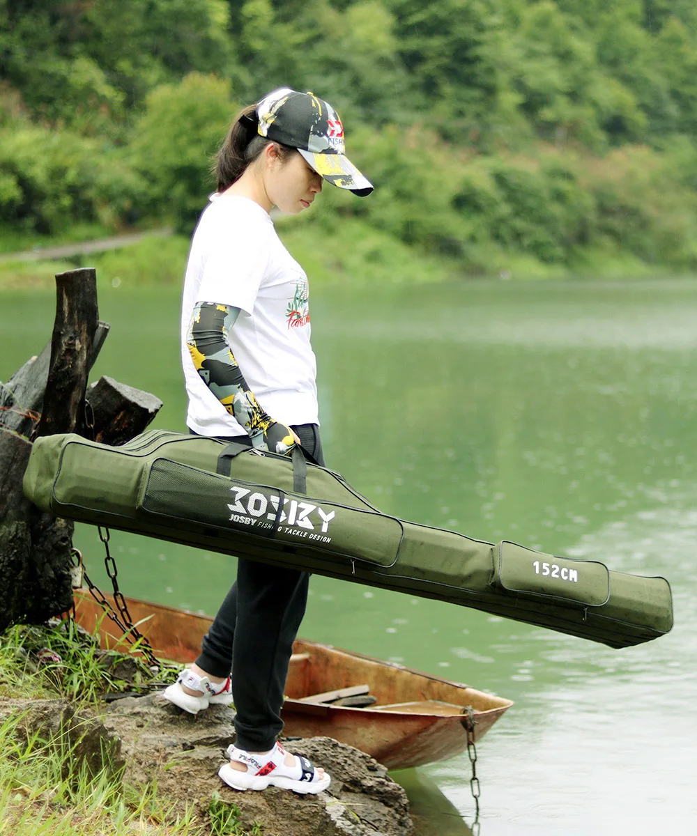 PROXPEHigh Quality Multi-purpose Oxford Cloth foldable Fishing Rod Bags Fishing Pole Tools Fishing Gear Tools 60-150/152/180CM PROXPEHigh Quality Multi-purpose Oxford Cloth foldable Fishing Rod Bags Fishing Pole Tools Fishing Gear Tools 60-150/152/180CM