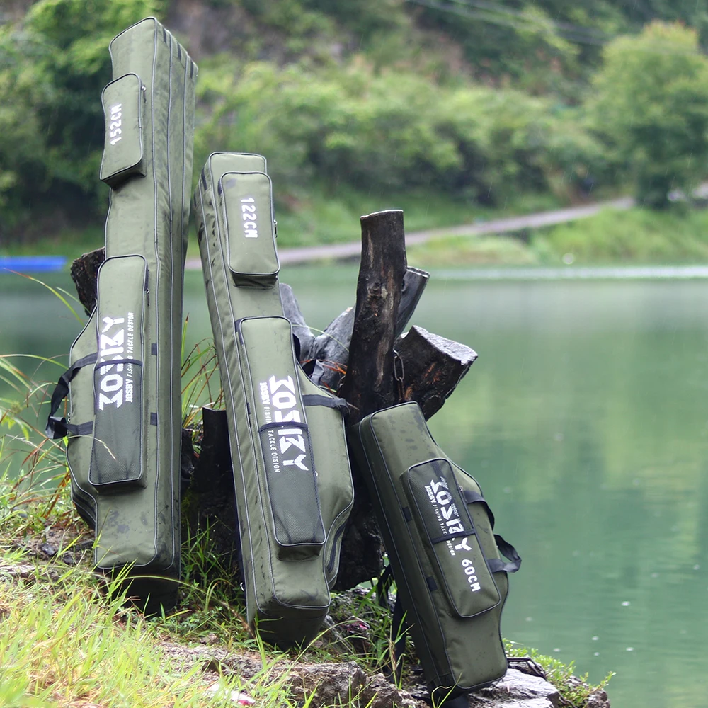 PROXPEHigh Quality Multi-purpose Oxford Cloth foldable Fishing Rod Bags Fishing Pole Tools Fishing Gear Tools 60-150/152/180CM PROXPEHigh Quality Multi-purpose Oxford Cloth foldable Fishing Rod Bags Fishing Pole Tools Fishing Gear Tools 60-150/152/180CM