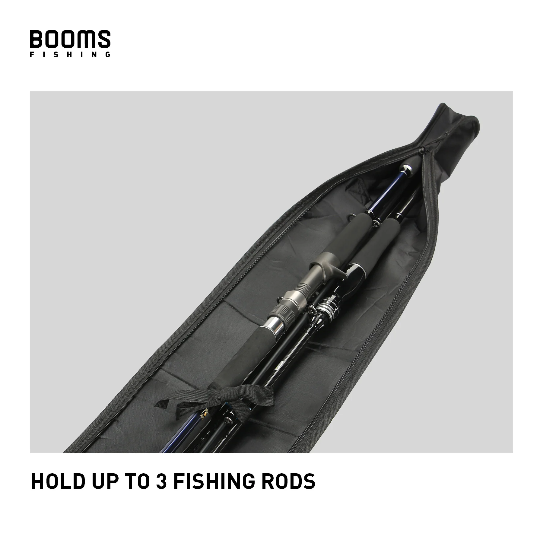 Booms Fishing PB3 Fishing Rod Bag Pole Storage Case 130 cm to 215 cm Folding Apply Fishing Tools Reel Rods Bags Cases - Image 3