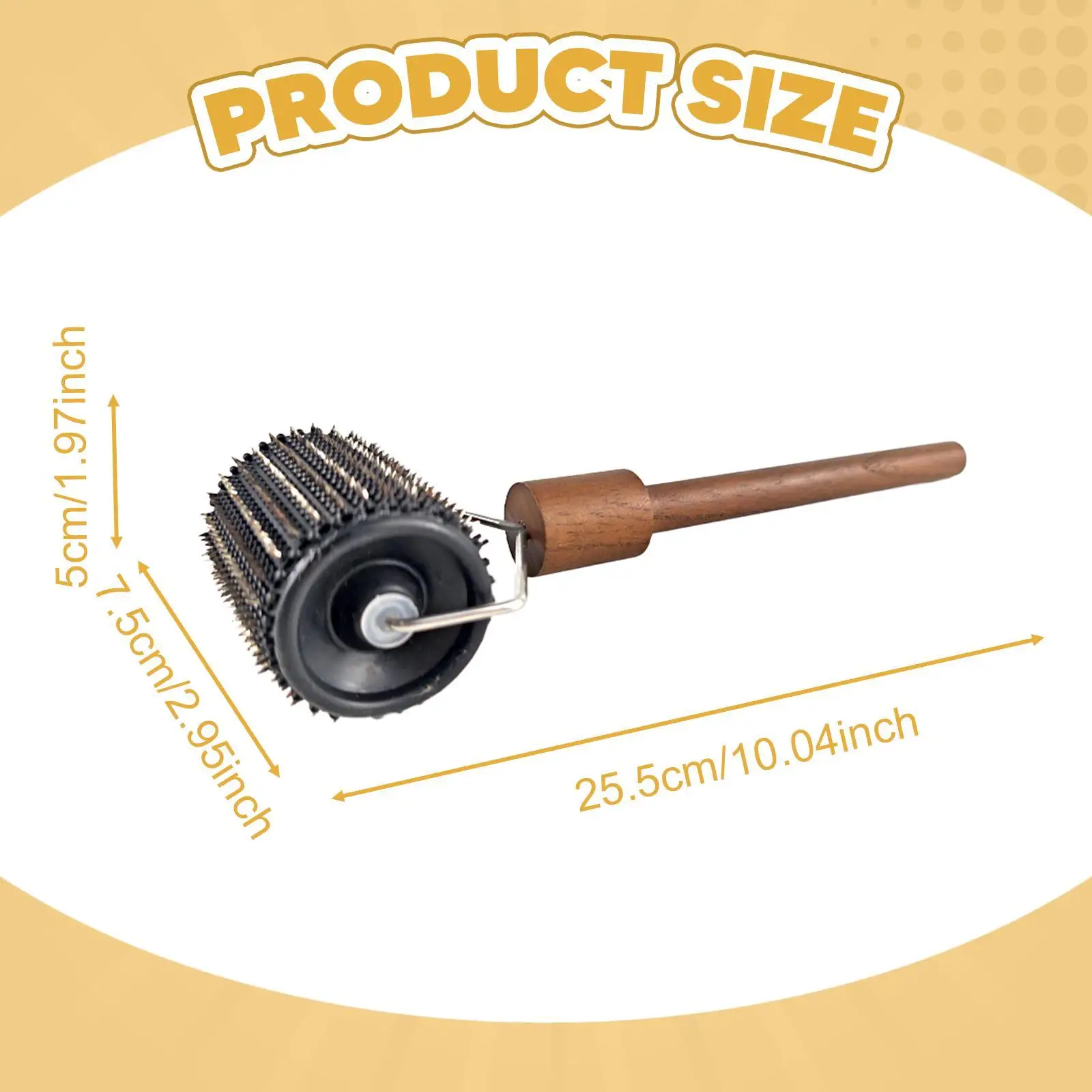 Fascia Massage Roller Pin Stimulates Handheld Manual Massager Massage Tool Muscle Relaxer for Body Calf Back Arms Runners - Image 6