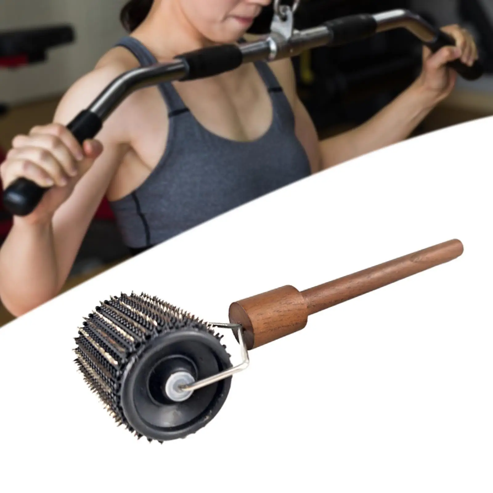 Fascia Massage Roller Pin Stimulates Handheld Manual Massager Massage Tool Muscle Relaxer for Body Calf Back Arms Runners - Image 4