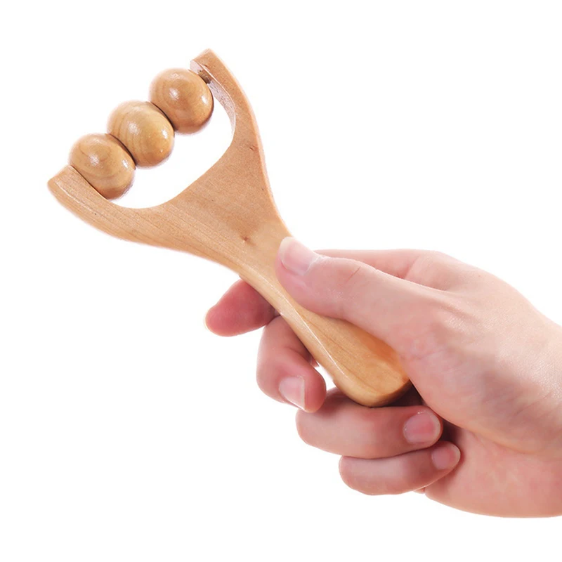 1PC Wooden Roller Massager Neck, Shoulder and Leg Universal Hand Massager Massage Tool Foot Massage Tool 1PC Wooden Roller Massager Neck, Shoulder and Leg Universal Hand Massager Massage Tool Foot Massage Tool