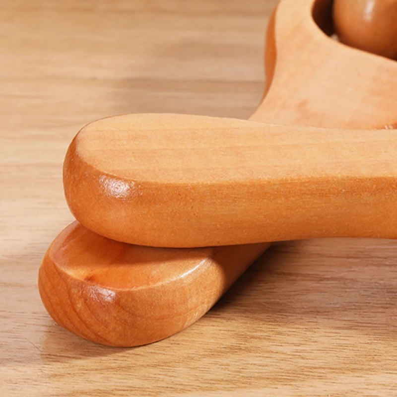 1PC Wooden Roller Massager Neck, Shoulder and Leg Universal Hand Massager Massage Tool Foot Massage Tool 1PC Wooden Roller Massager Neck, Shoulder and Leg Universal Hand Massager Massage Tool Foot Massage Tool