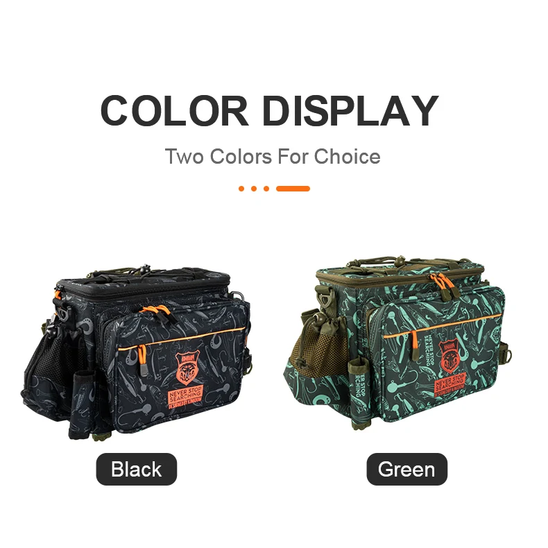 Kingdom Waterproof Fishing Bag 44x21x22cm Portable Fishing Tackle Shoulder Bag Water Resistant Multifunctional Gear Storage Pack Kingdom Waterproof Fishing Bag 44x21x22cm Portable Fishing Tackle Shoulder Bag Water Resistant Multifunctional Gear Storage Pack