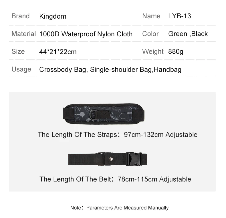 Kingdom Waterproof Fishing Bag 44x21x22cm Portable Fishing Tackle Shoulder Bag Water Resistant Multifunctional Gear Storage Pack Kingdom Waterproof Fishing Bag 44x21x22cm Portable Fishing Tackle Shoulder Bag Water Resistant Multifunctional Gear Storage Pack