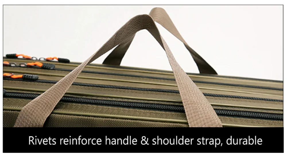 80cm/90cm/100cm/120cm Fishing Rod Bags Waterproof 3/4 Layer Fishing Reel Storage Case Gear Lures Bag Large Capacity Backpack 80cm/90cm/100cm/120cm Fishing Rod Bags Waterproof 3/4 Layer Fishing Reel Storage Case Gear Lures Bag Large Capacity Backpack
