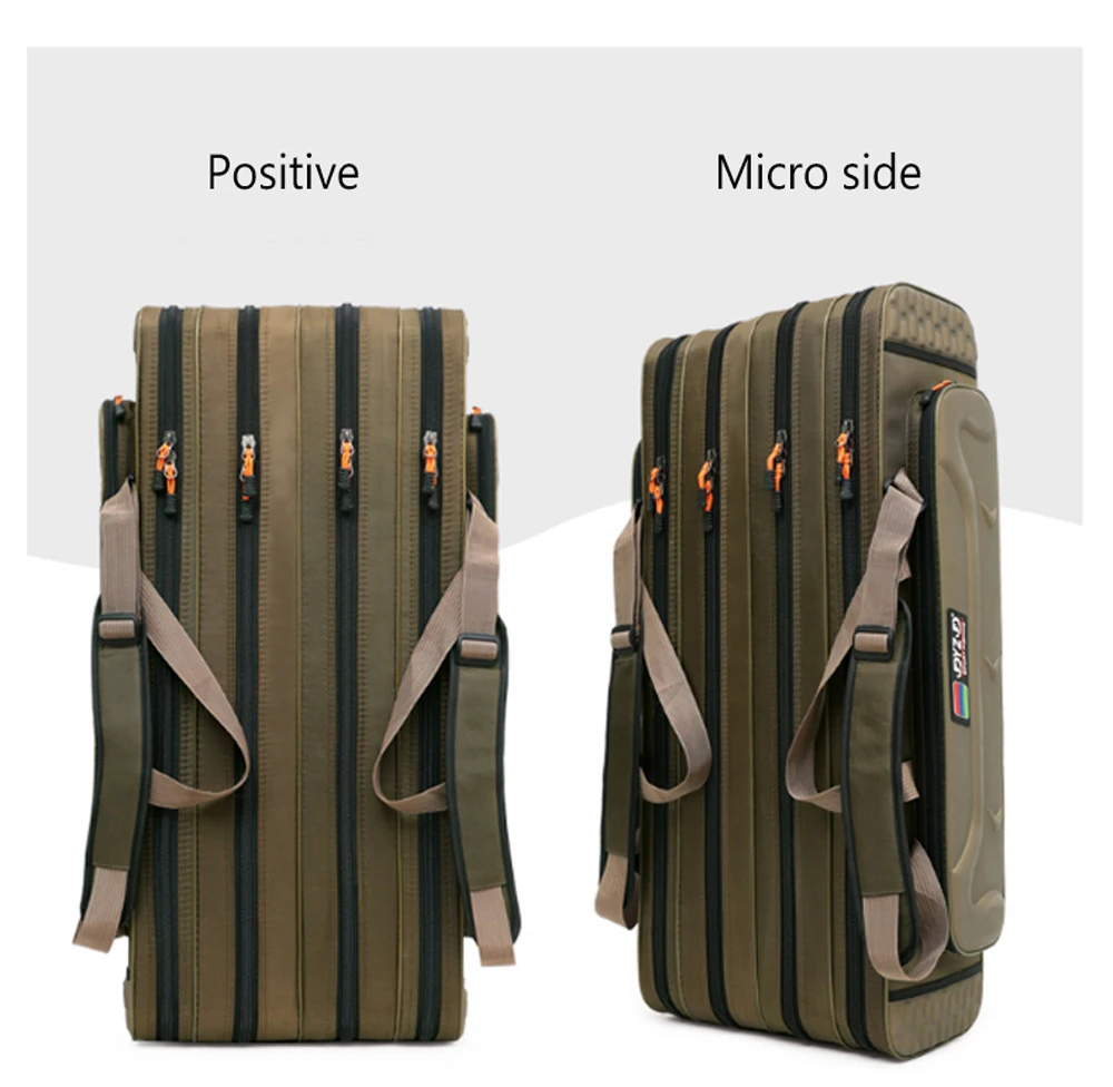 80cm/90cm/100cm/120cm Fishing Rod Bags Waterproof 3/4 Layer Fishing Reel Storage Case Gear Lures Bag Large Capacity Backpack 80cm/90cm/100cm/120cm Fishing Rod Bags Waterproof 3/4 Layer Fishing Reel Storage Case Gear Lures Bag Large Capacity Backpack