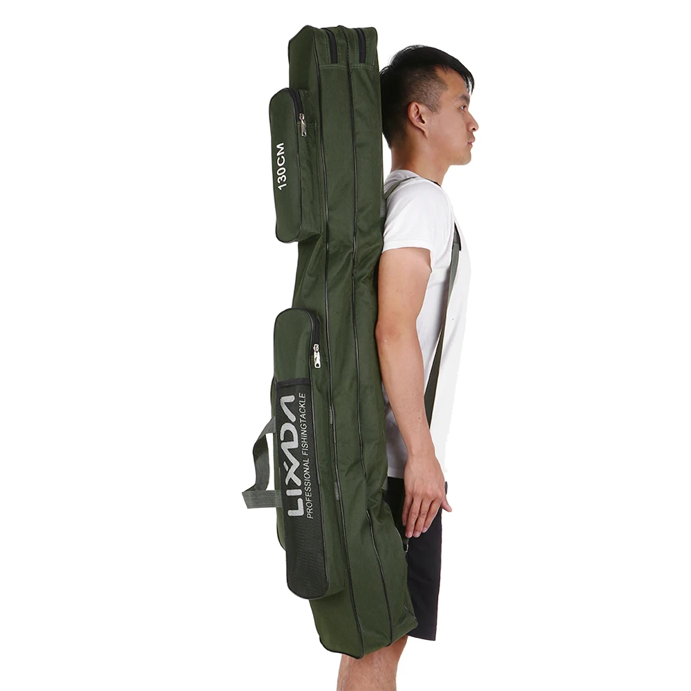 Fishing Bag Portable Folding Fishing Rod Reel Bag Fishing Pole Gear Tackle Tool Carry Case Carrier Travel Storage Bag Organizer Fishing Bag Portable Folding Fishing Rod Reel Bag Fishing Pole Gear Tackle Tool Carry Case Carrier Travel Storage Bag Organizer