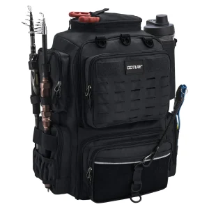 Goture Waterproof Fishing Backpack Durable Storage Bag Outdoor Travel Multifunctional Tactical Bag Quality Fishing Backpack