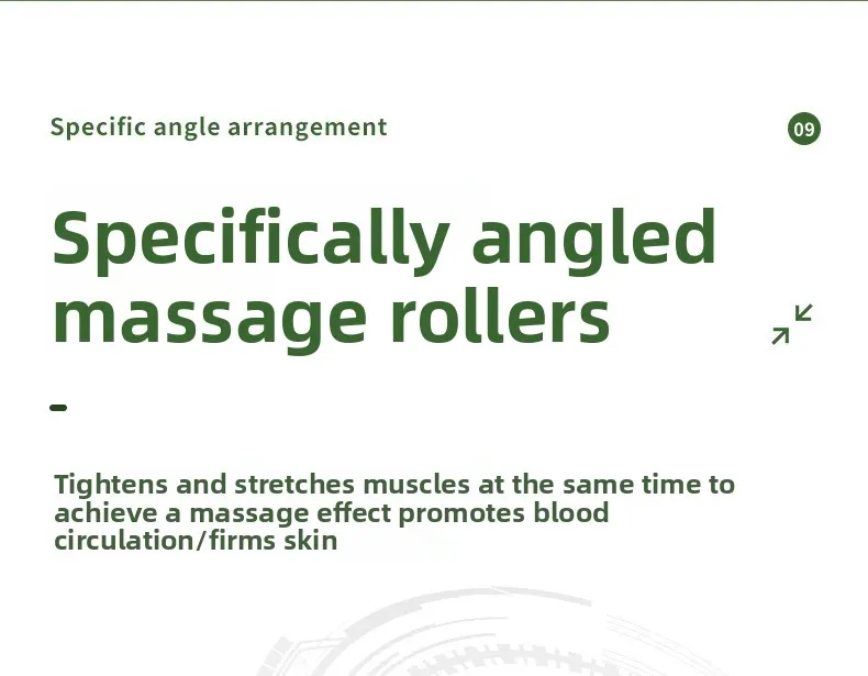 Multi-function Ring Leg Massager Massage Roller Detachable Handles for Full Body Neck Shoulder Abdominal Muscle Slimming