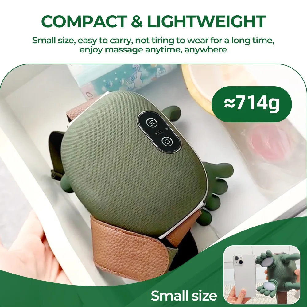 Bionic Finger Neck Shoulder Massager Wireless Neck Cervical Trapezius Kneading Massage Shawl Brushless Motor Neck masajeador